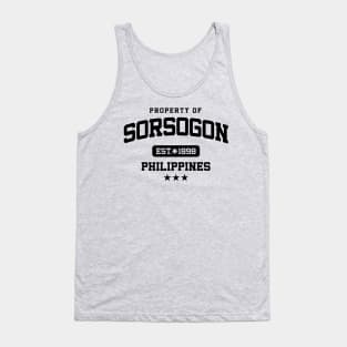 Sorsogon - Property of the Philippines Shirt Tank Top